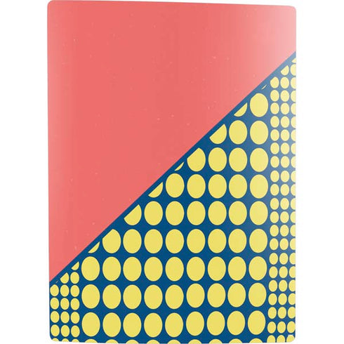 Coral Diagonal Split PS5 Digital Edition Bundle Skin